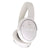 Bose QuietComfort Wireless Over-Ear Active Noise Canceling Headphones (White Smoke) with JBL C50HI In-Ear Headphones White